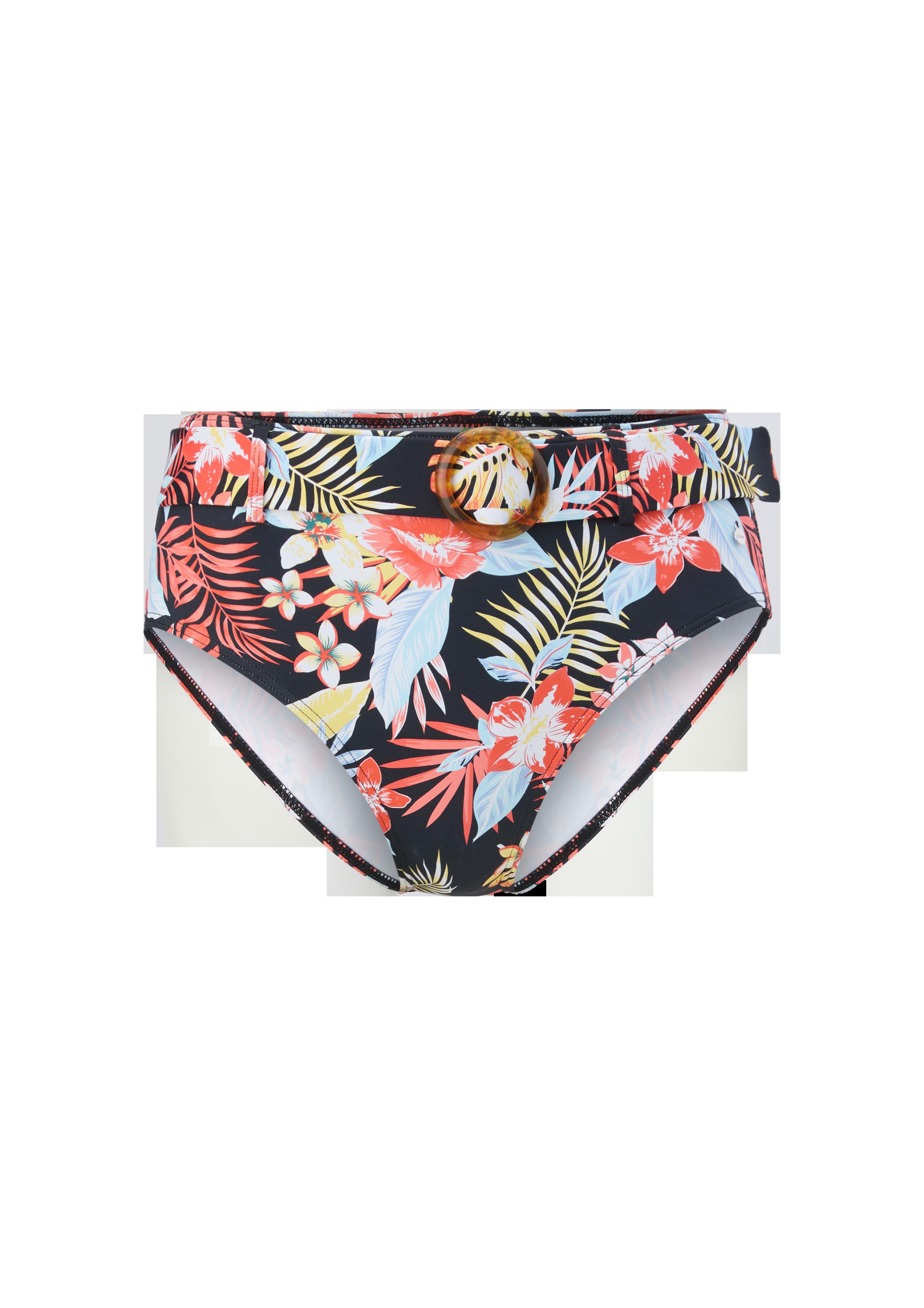 High Rise-Bikinihose mit Gürtel  6008409-99A1