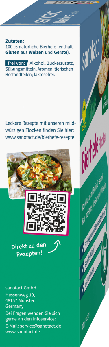 Bierhefe Flocken, 100 g