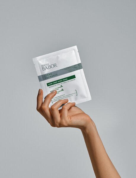 Doctor Babor Cleanformance Hemp Fiber Sheet Mask Tuchmaske
