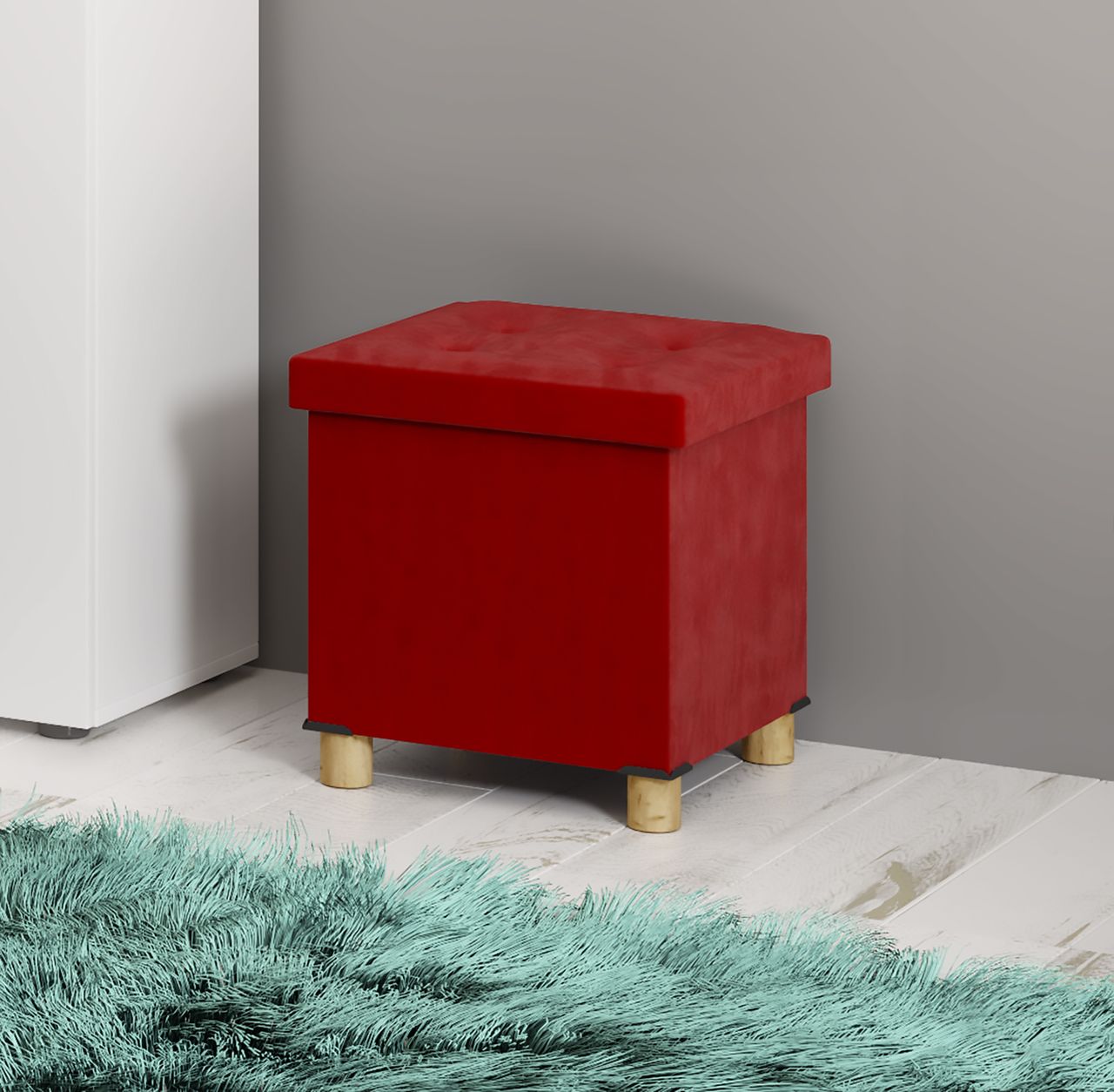 VCM Hocker Sizos M rot