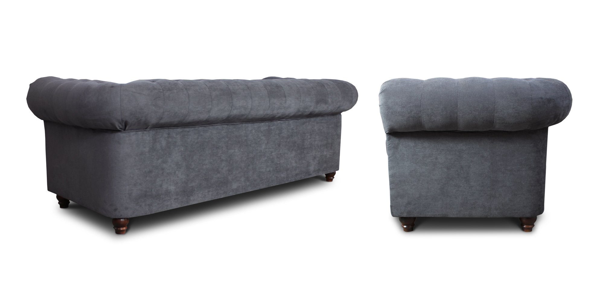 Sofnet Schlafsofa Asti 3 Bis, mit Schlaffunktion, Chesterfield Sofa 3-er, Sofagarnitur, Bettsofa