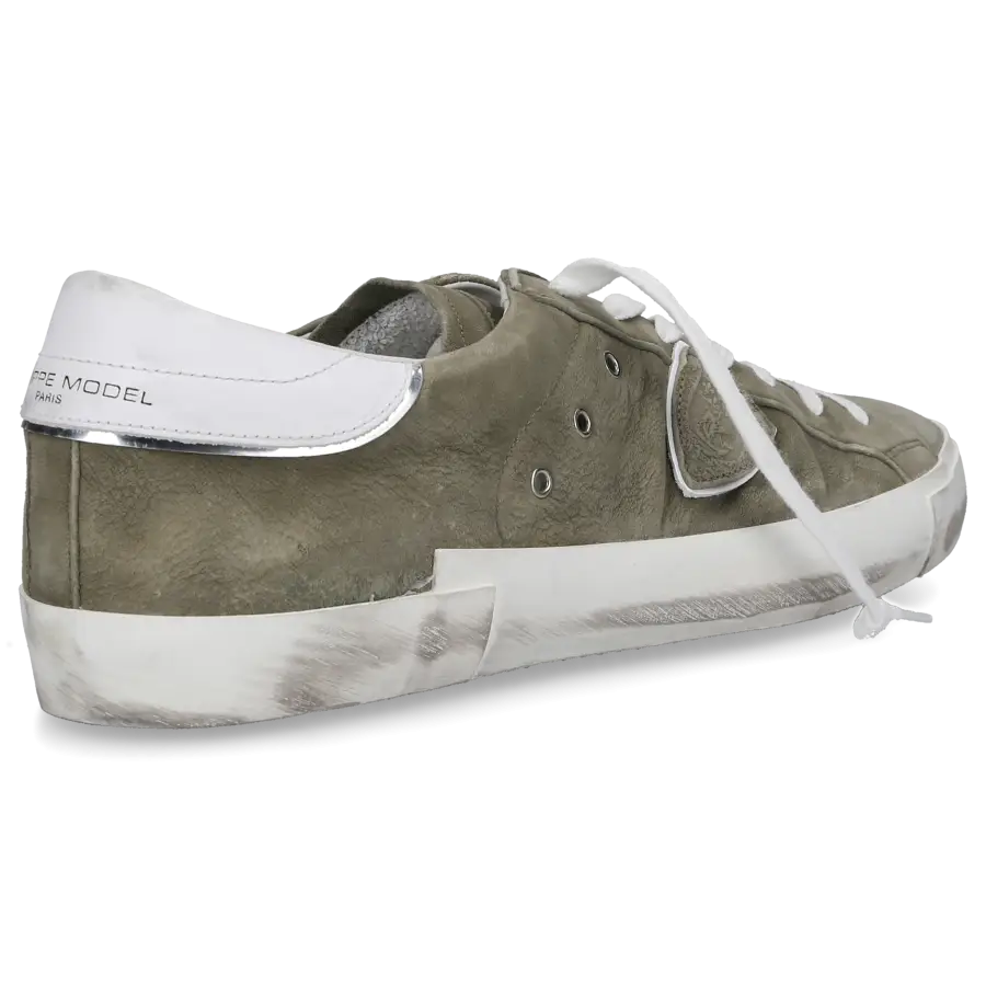 Philippe Model - Sneaker low PRSX Nubukleder - grün