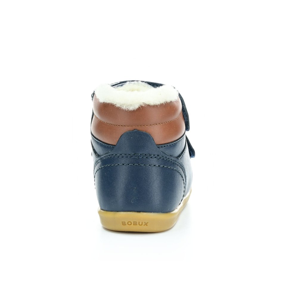 Bobux Timber Arctic Navy dunkelblaue gefütterten Stiefeletten