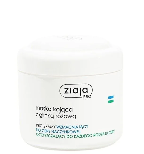Ziaja PRO Beroligende Maske med Pink Ler 200ml