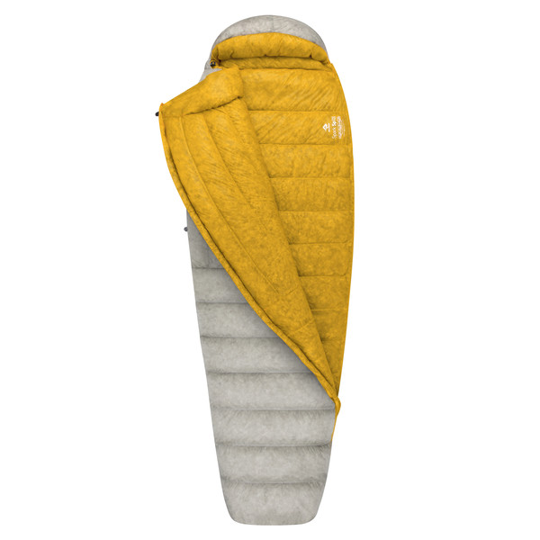 SPARK SPIII - REGULAR LIGHT GREY / YELLOW - Daunenschlafsack