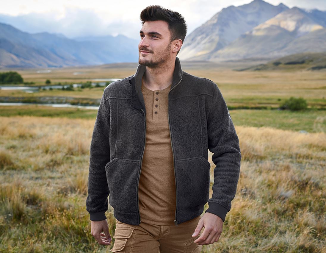 Faserpelz Jacke e.s.vintage