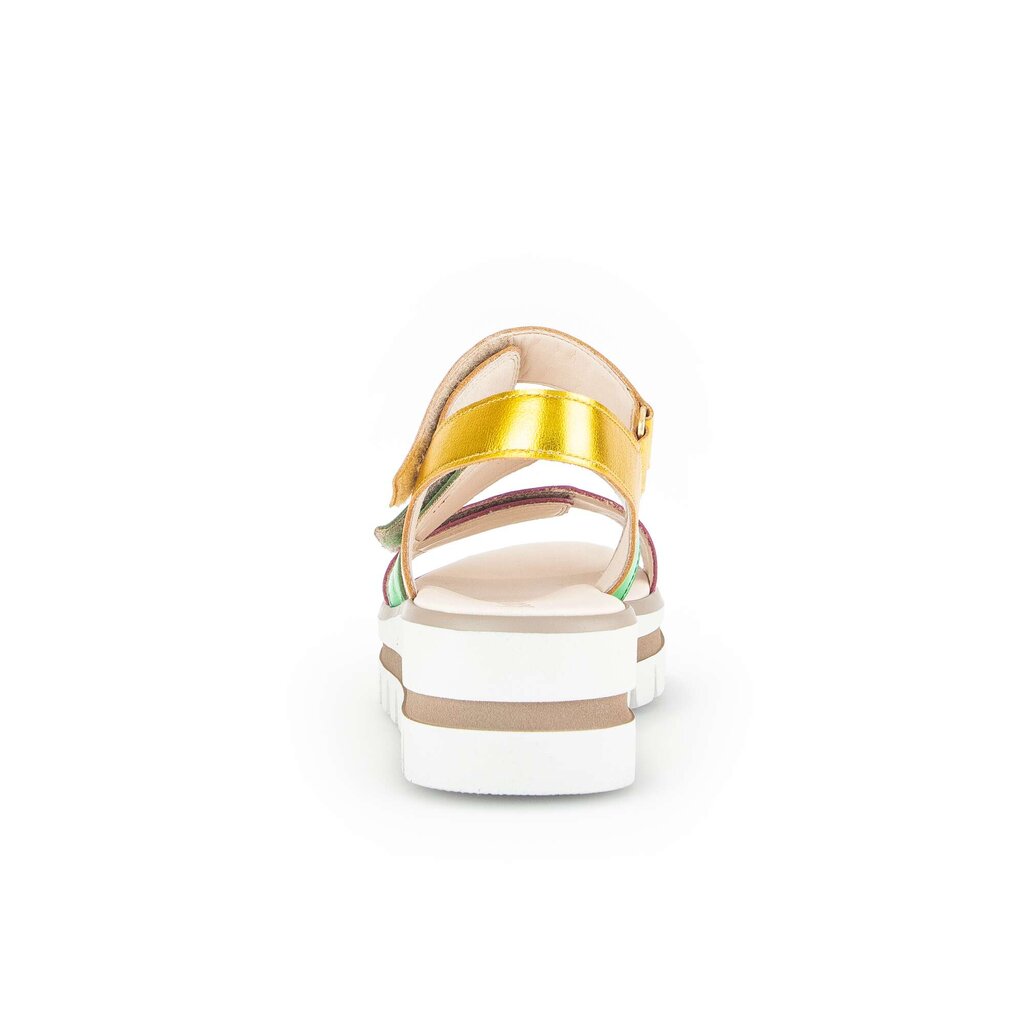 Gabor fashion Plateau Sandale multicolour