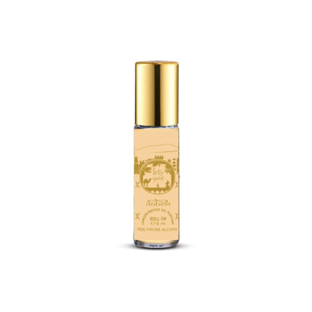 Perfume en Aceite Irth Gold Roll On Perfume en Aceite - Huile de Parfum Unisex, Huile de Parfum, Parfum