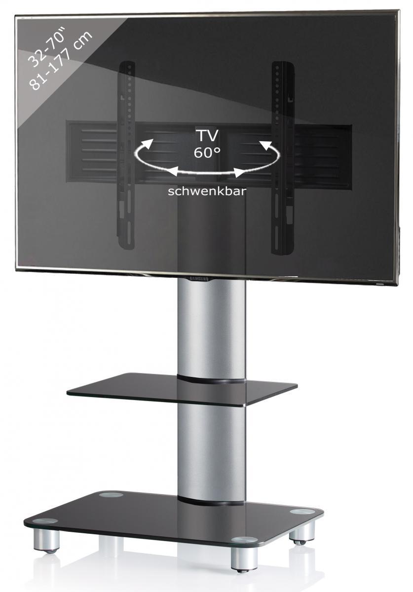 VCM my media TV-Standfuß Tosal mit Zwischenboden