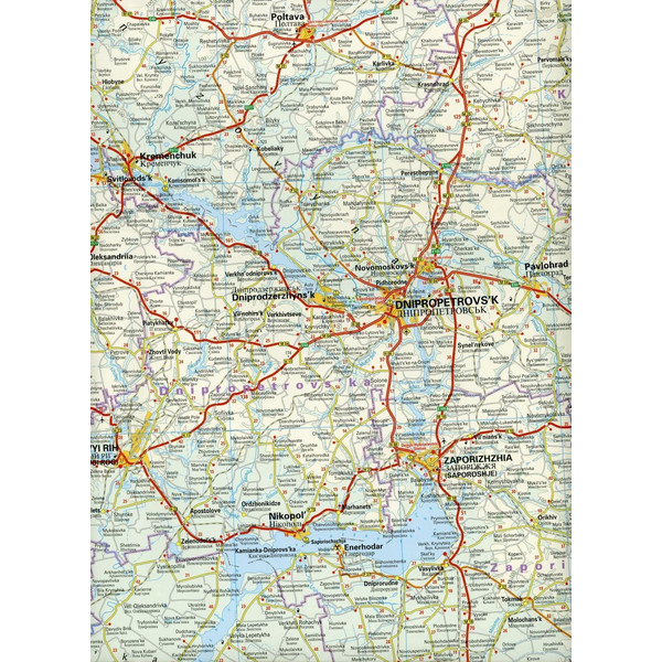 Reise Know-How Landkarte Ukraine (1:1.000.000) - Reiseführer