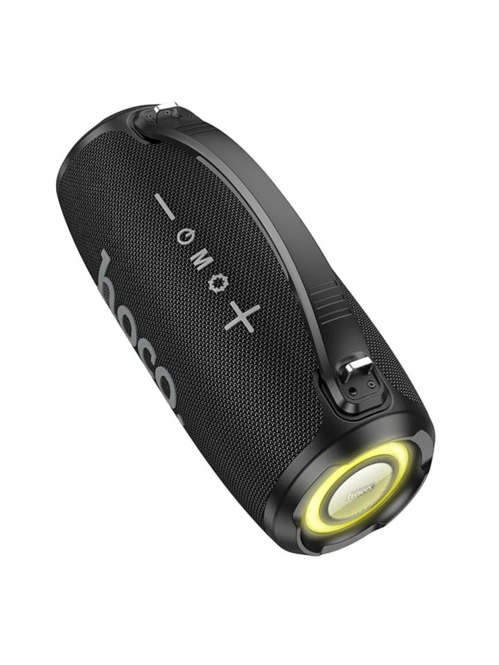 HOCO Hoco tragbarer LED Bluetooth Lautsprecher in Schwarz RGB-Beleuchtung in Schwarz günstig kaufen onesize