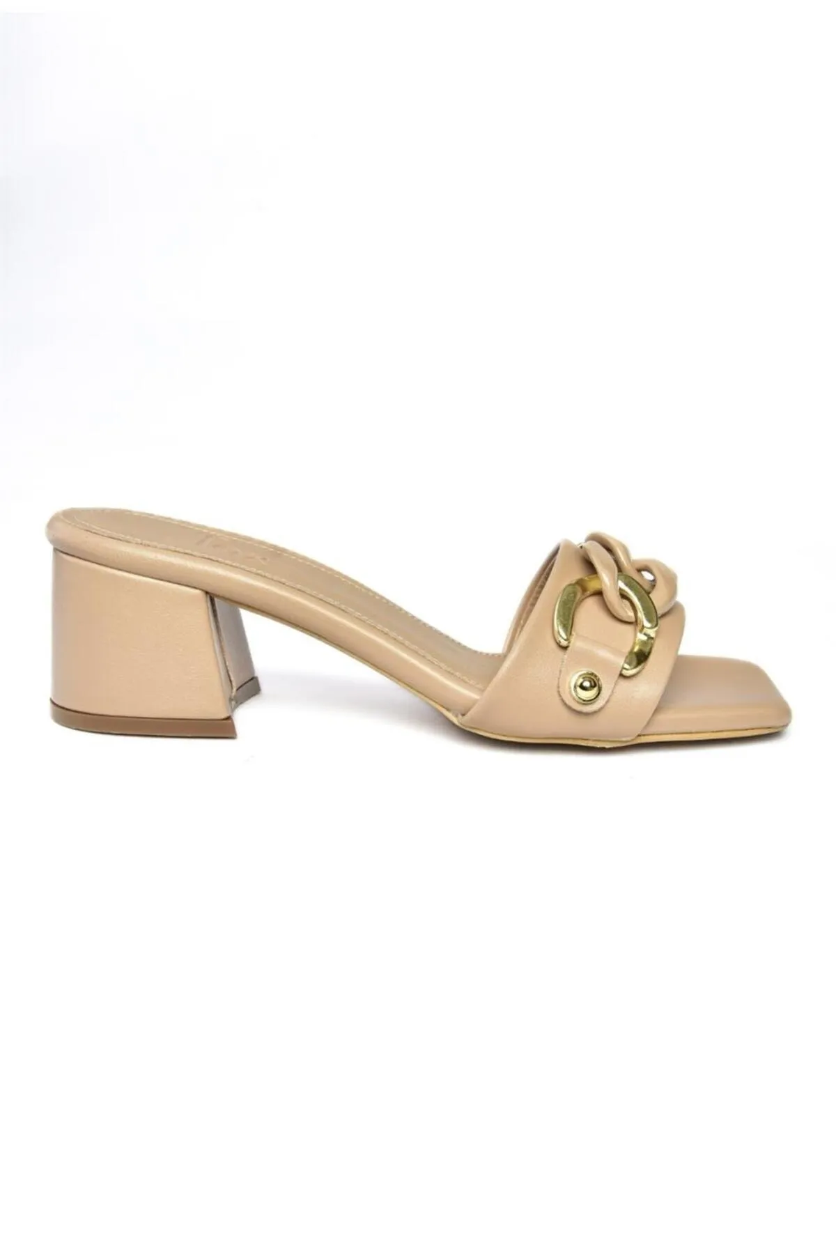 Fox Shoes  P590550509 Damen-Hausschuhe mit dickem Absatz und Haut