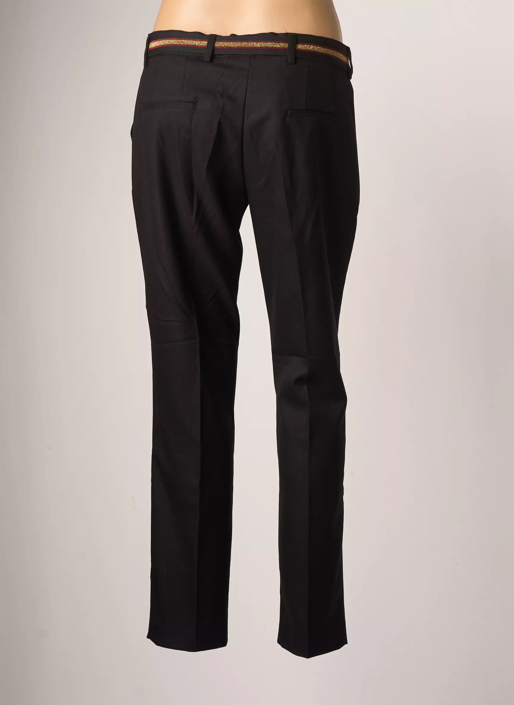 Hod Pantalons Slim Femme couleur noir