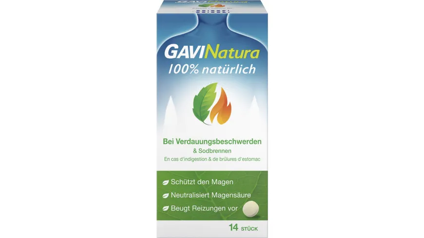 GaviNatura bei Verdauungsbeschwerden & Sodbrennen