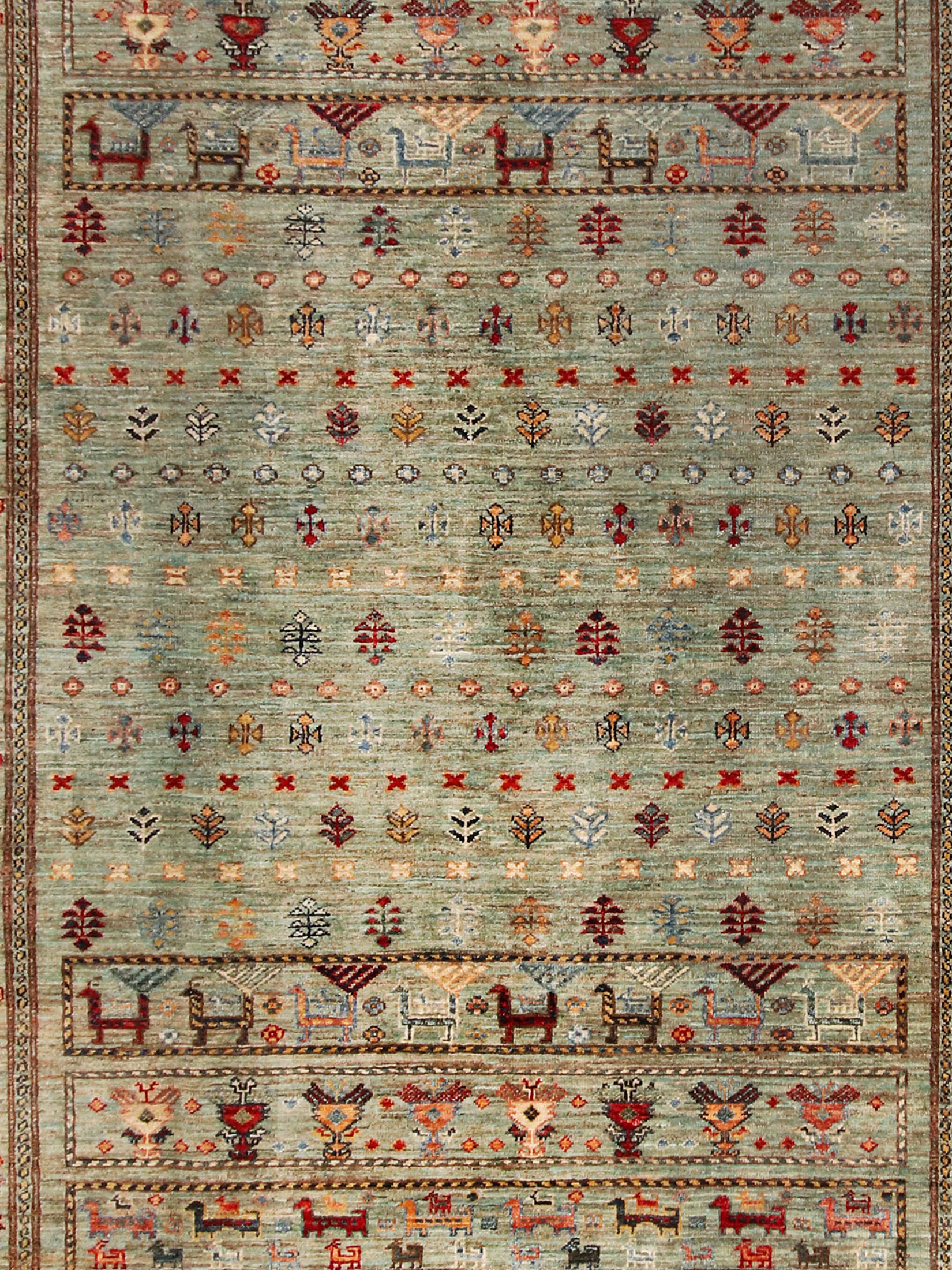 Chobi Schal ca. 175 x 235 cm, Unikat / Einzelstück