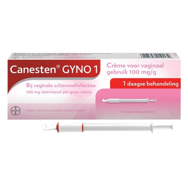Canesten Gyno 1 napos kezelő krém hüvelyi gombás fertőzésekre