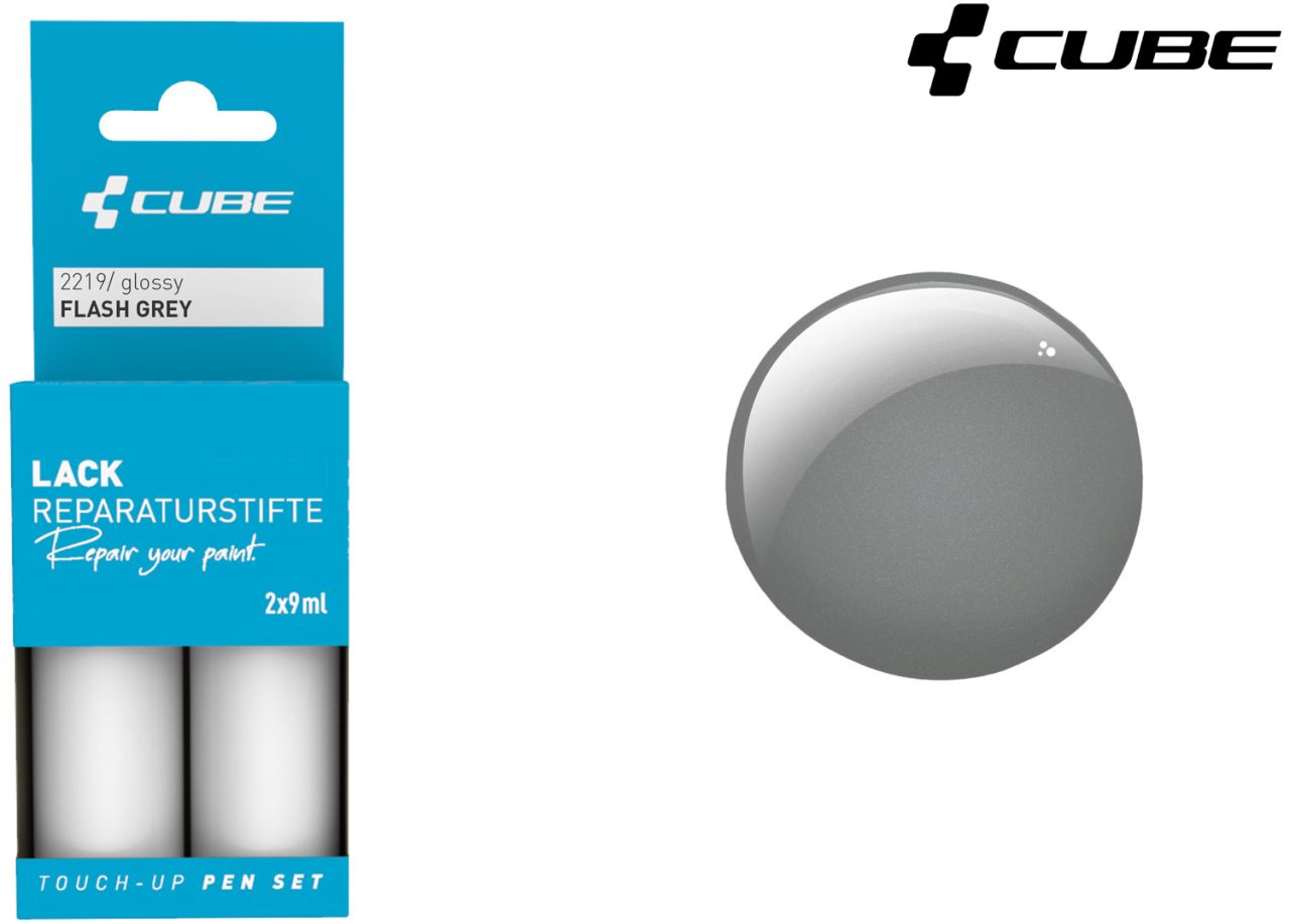 Cube Lackreparaturstift Set FLASH GREY kaufen | Bike-Discount