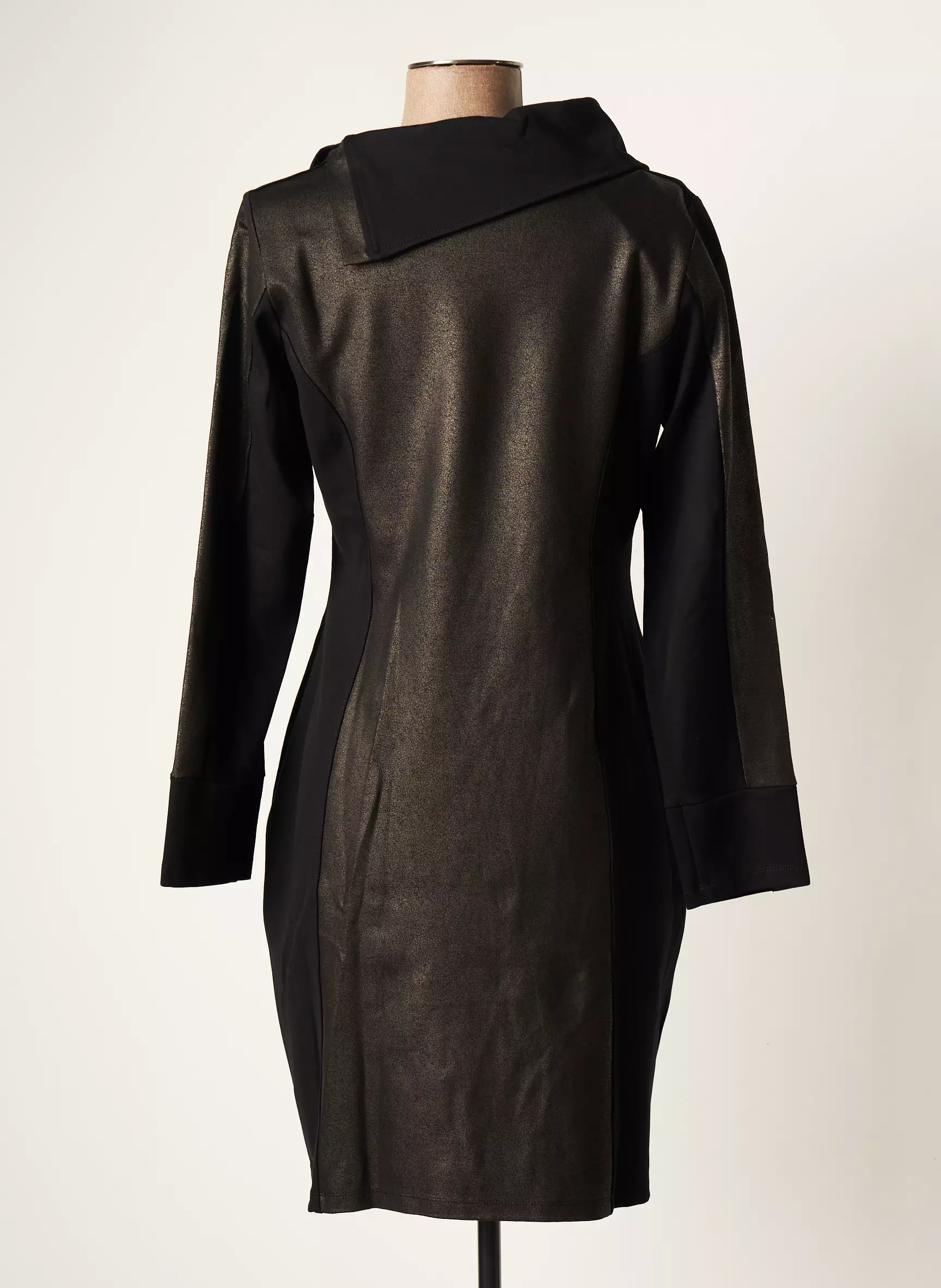 Maloka Robes Mi Longues Femme couleur noir