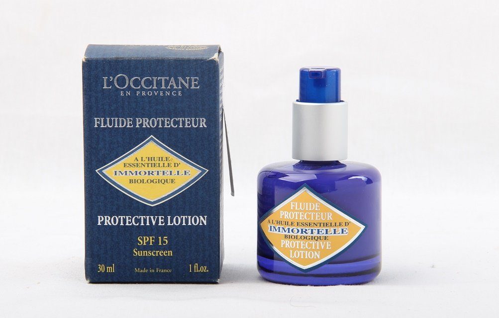 L'OCCITANE Sonnenschutzfluid L`Occitane Fluide Protecteur sunscreen 30ml SPF 15