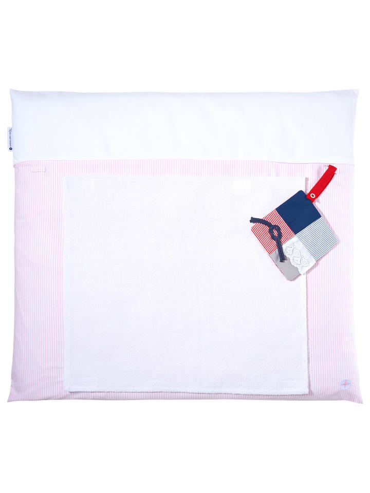 nordic coast company  Wickelauflage in Rosa  (L) 70 cm, (B) 80 cm  günstig kaufen onesize