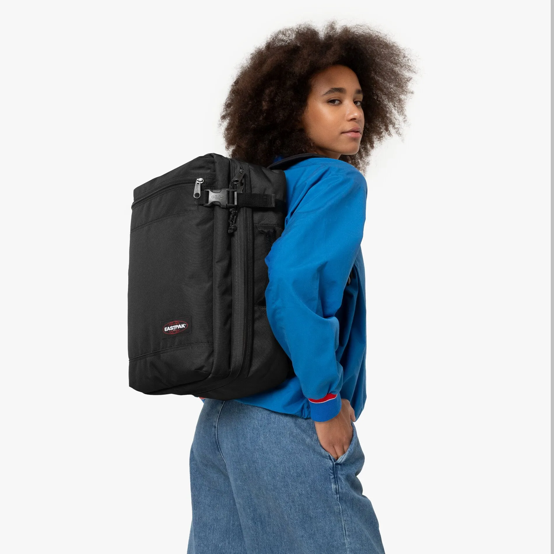 Eastpak TRANSIT'R PACK Reiserucksack - Black