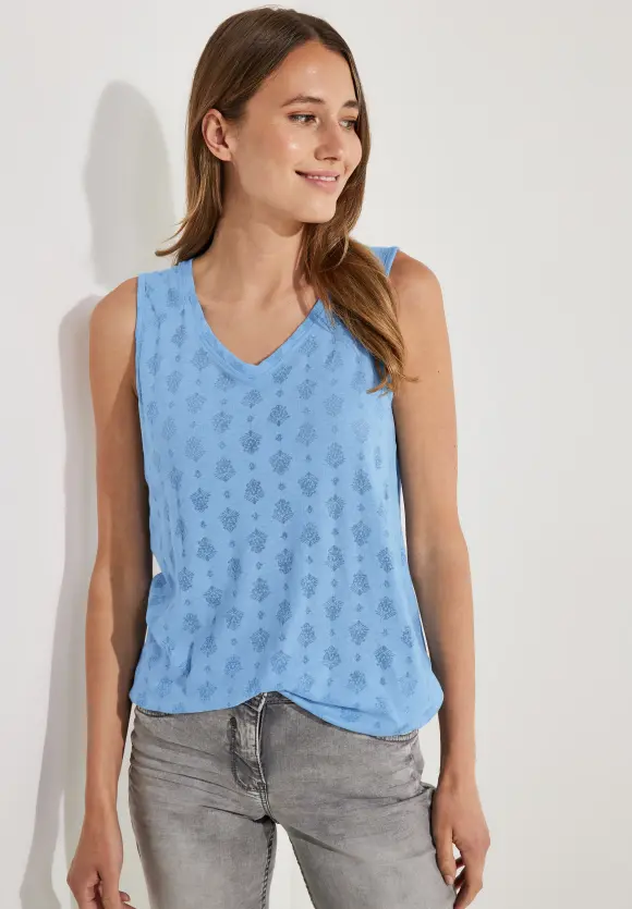 CECIL Burn Out Top