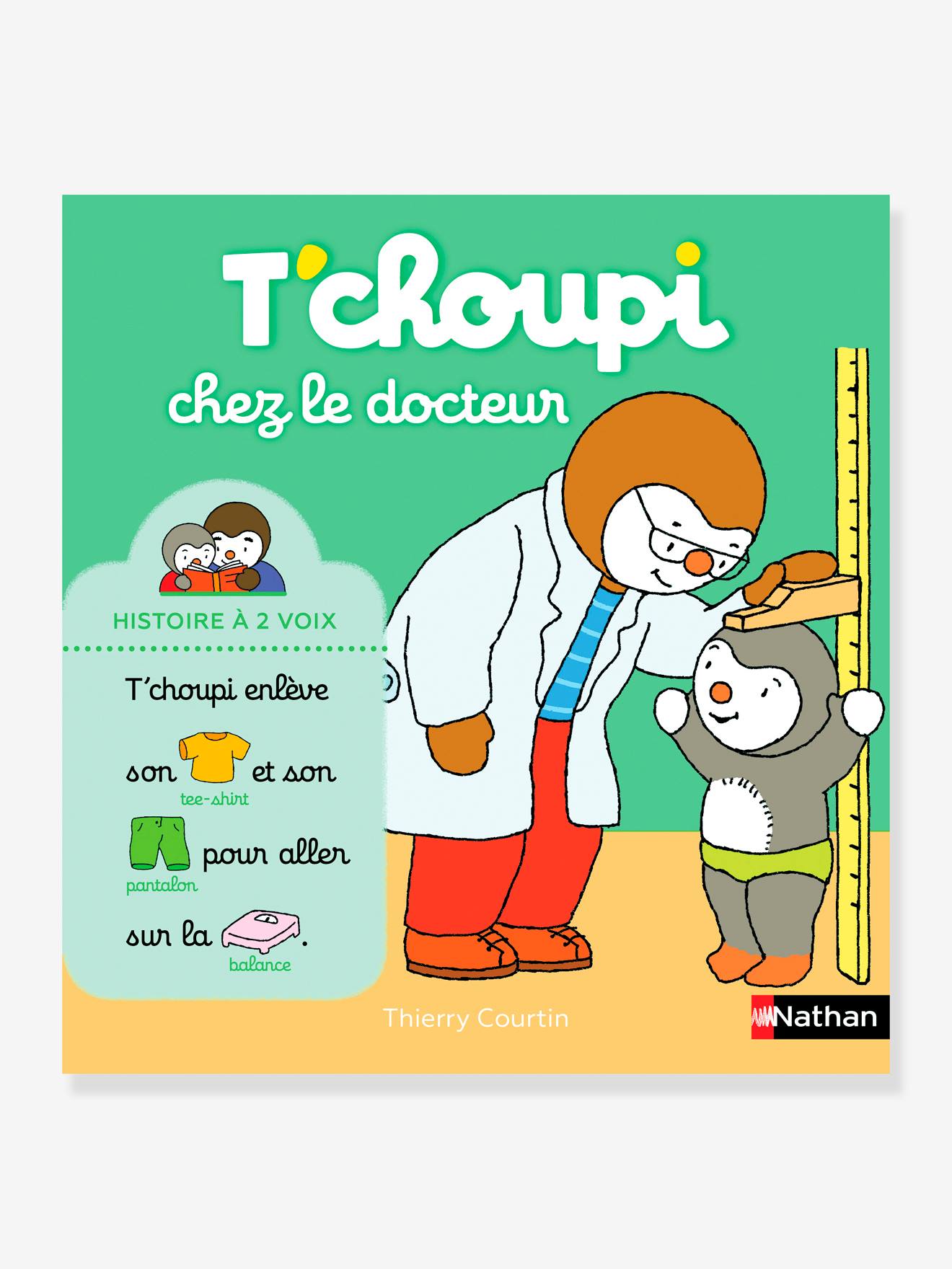 Livre T'choupi chez le docteur