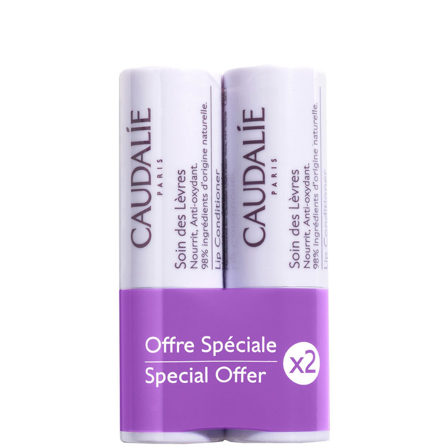 Caudalie Vinotherapist Duo Soin des Lèvres 2x 4,5g