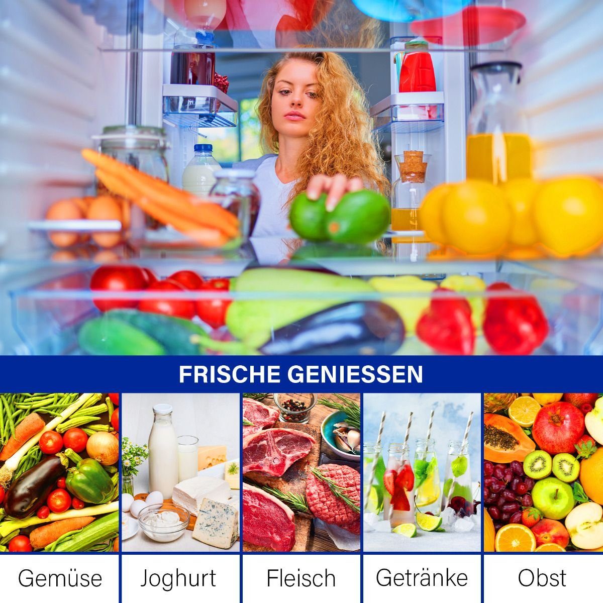 BOMANN Kühlschrank VS 7316, 134.4 cm hoch, 55.0 cm breit