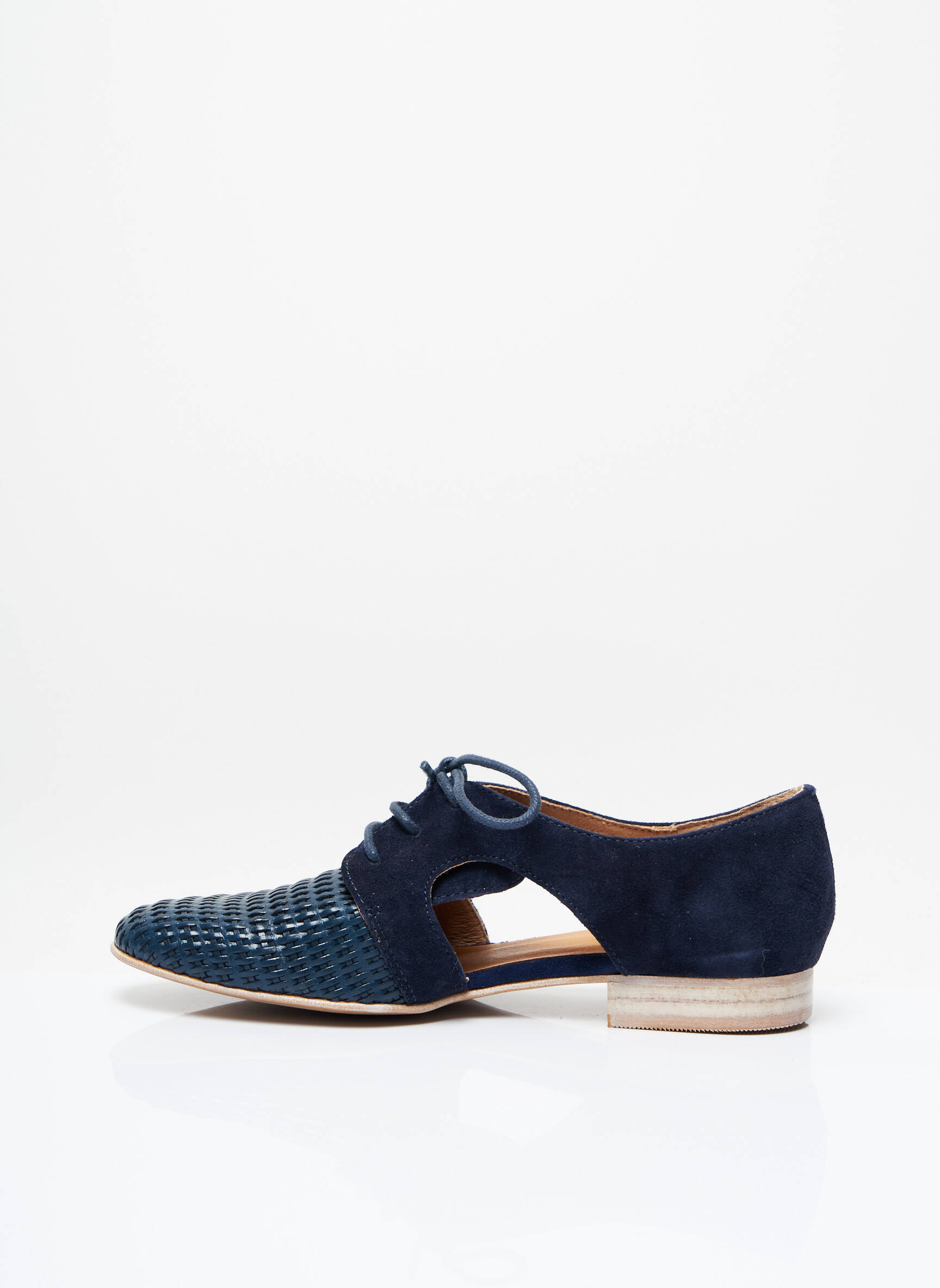 Emilie Karston Derby Femme couleur bleu