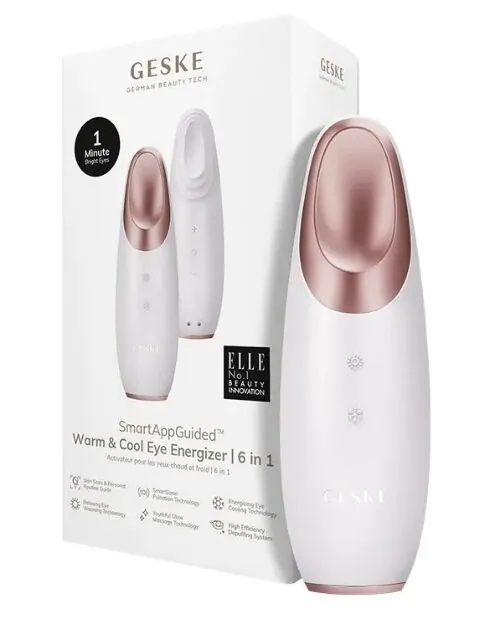 Geske Wam & Cool Eye Energizer 6in1 Starlight akių masažuoklis