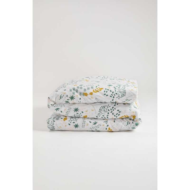 Housse de couette en Coton Bio pour lit 1 personne Yukari