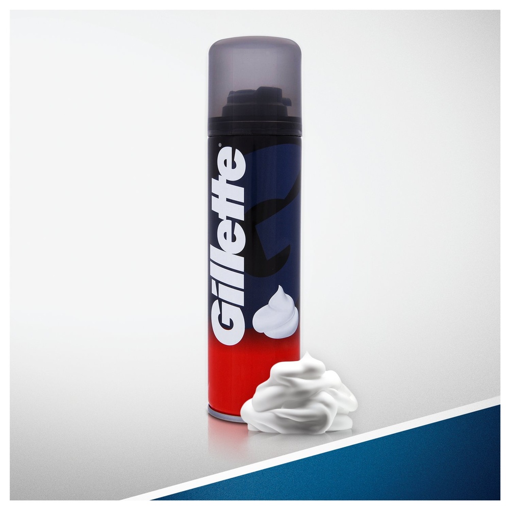 gillette Gillette Mousse À Raser Peaux Normales Pour Homme 300 ml Préparation À Raser