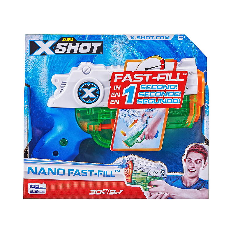 X-Shot Vannpistol Nano fast-fill, X-Shot