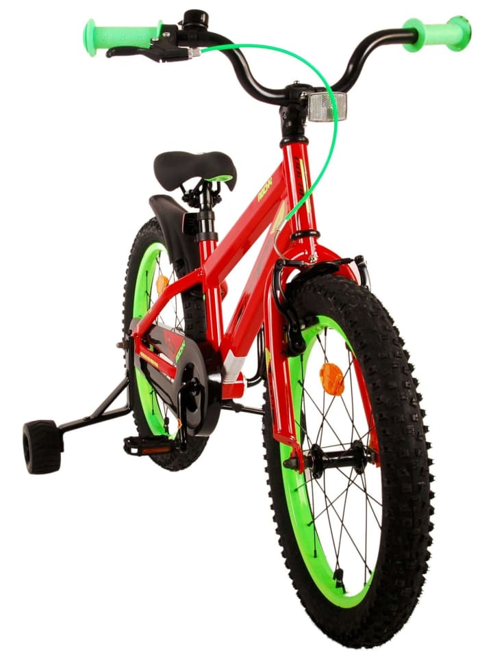 Volare Kinderfahrrad Rocky Fahrrad für Jungen 18 Zoll Kinderrad in Rot 4 Jahre günstig kaufen onesize