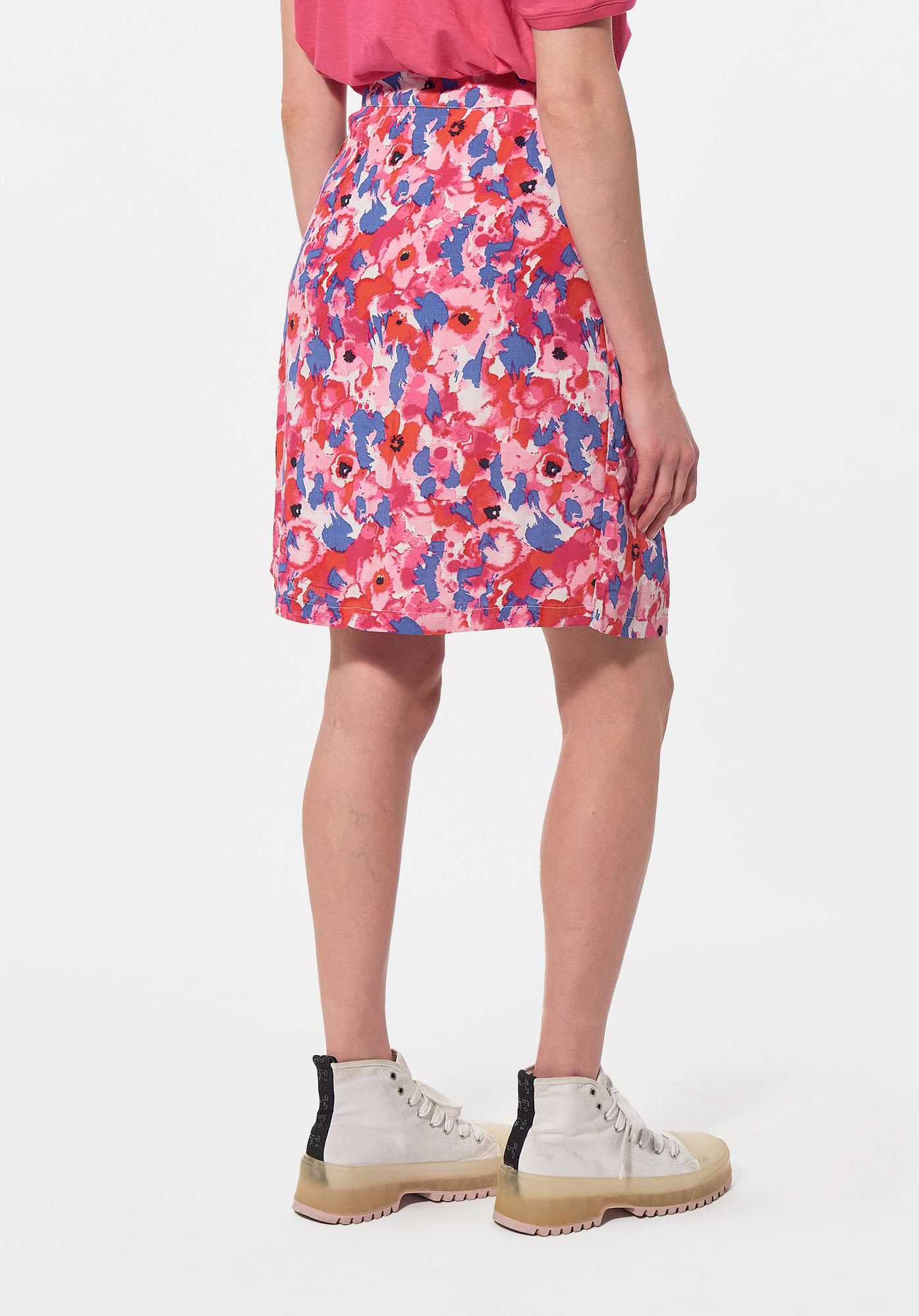 BELLA  Jupe fleurie Femme