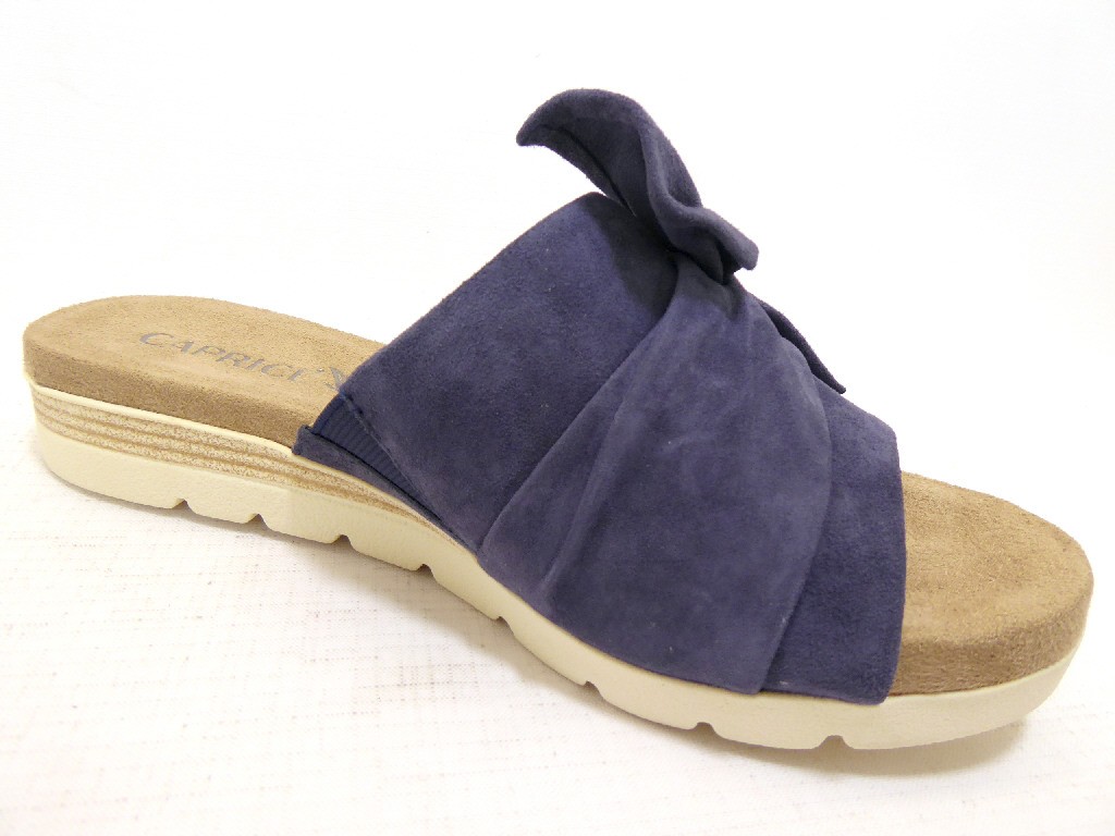 CAPRICE Pantoletten blau