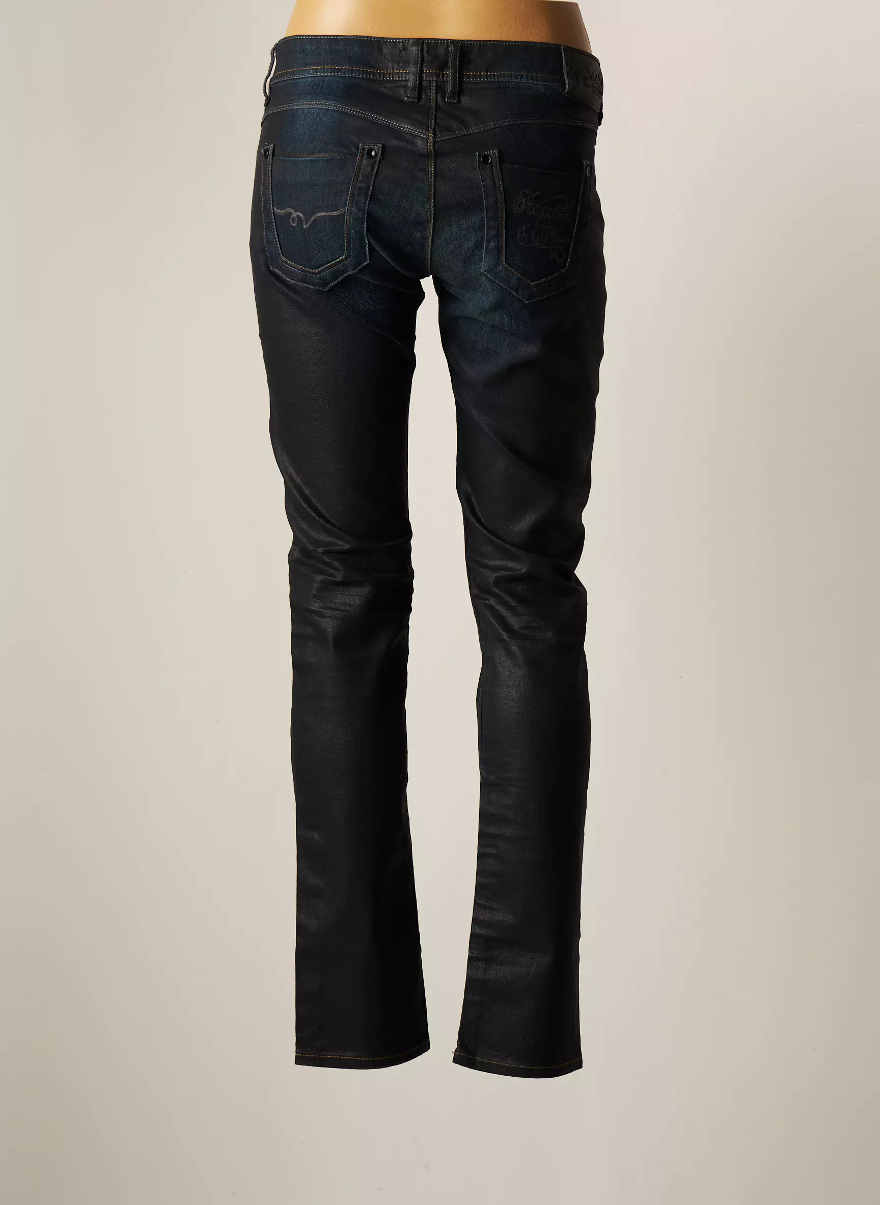 Kaporal Jeans Coupe Slim Femme couleur bleu
