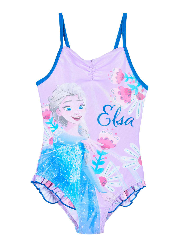 Disney Frozen Badeanzug Elsa in Lila günstig kaufen