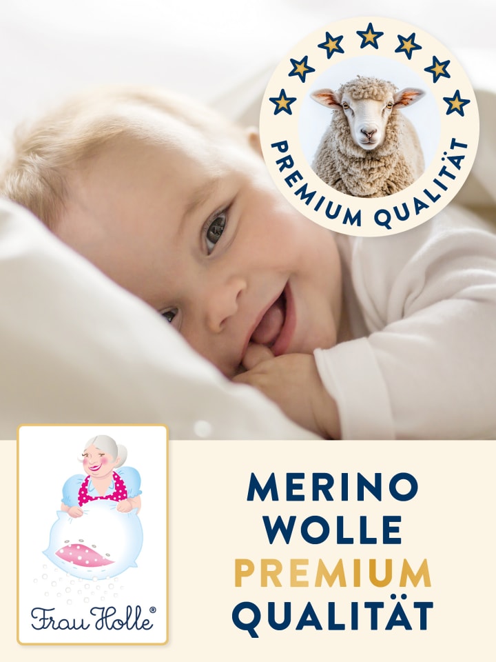 Frau Holle  BABY Bettdecke-Kissen-Set 