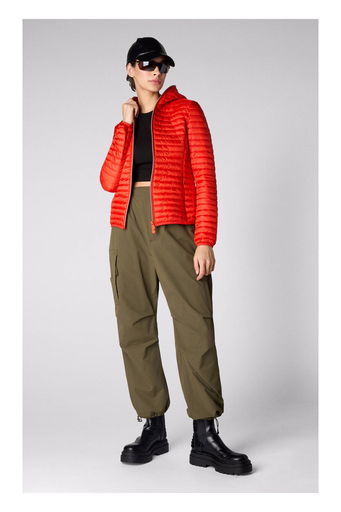 Save The Duck Doudounes Femme couleur rouge
