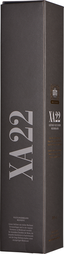 Domäne Wachau XA22 Grüner Veltliner Weinbrand 0,5 Liter im Geschenkkarton