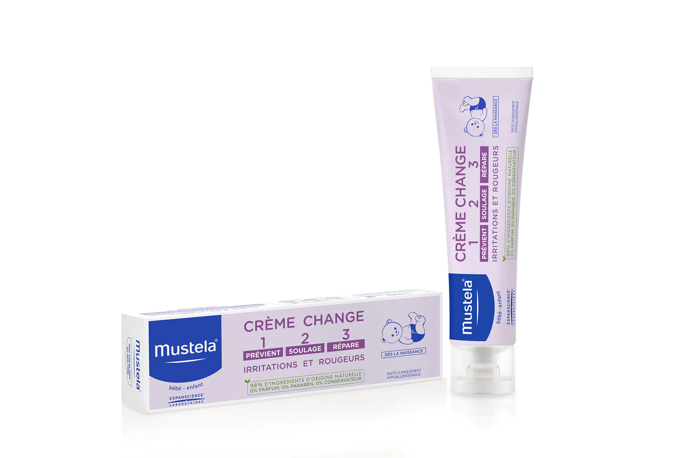 Mustela Bebe Bleskiftecreme 1>2>3