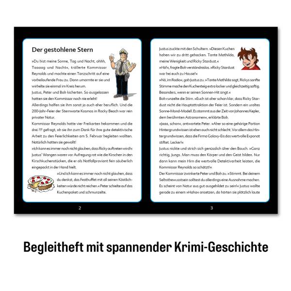 Krimipuzzle Die drei ??? Kids - Der gestohlene Stern