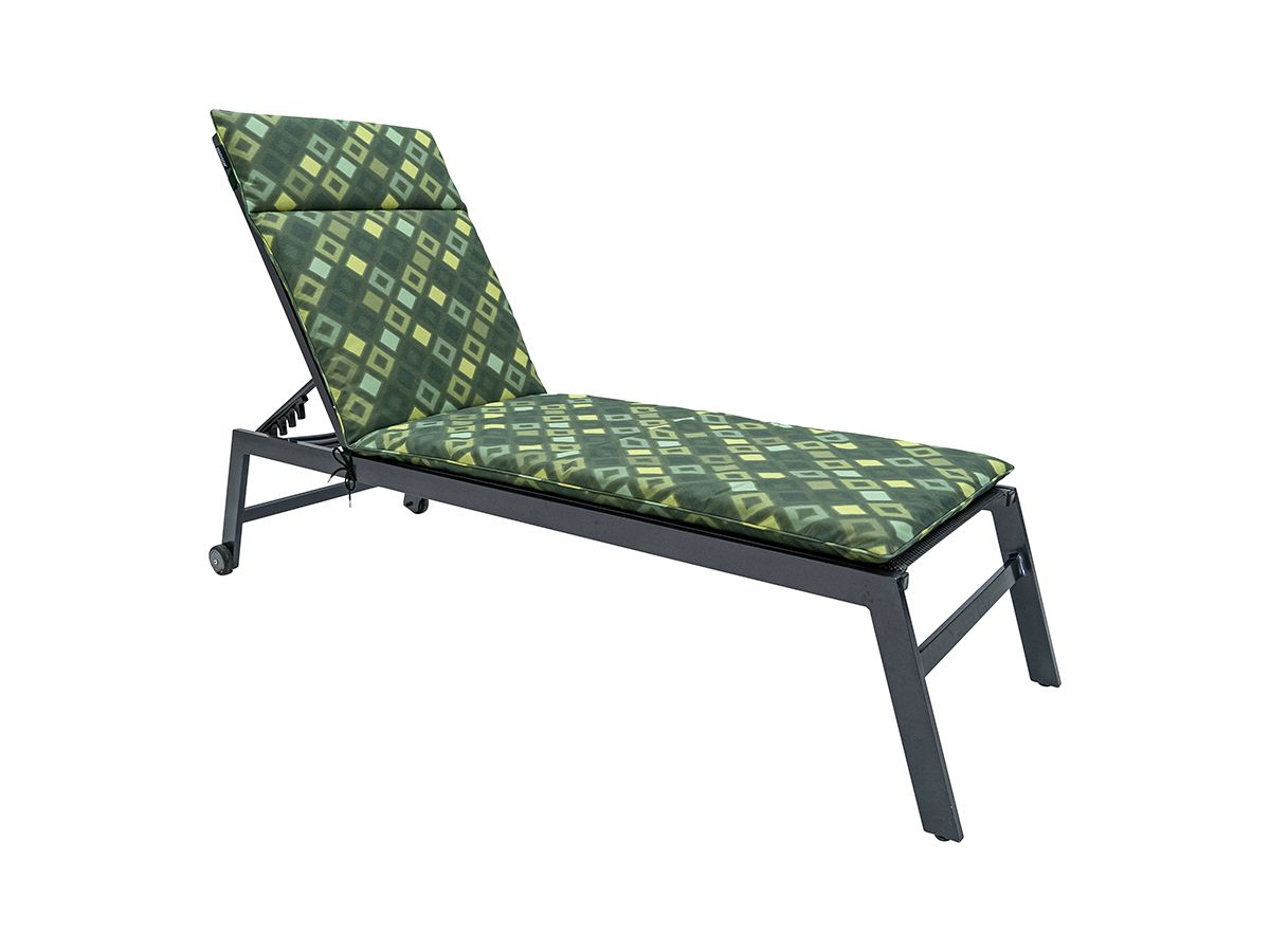 Madison Grids Green 190x60 Liegekissen
