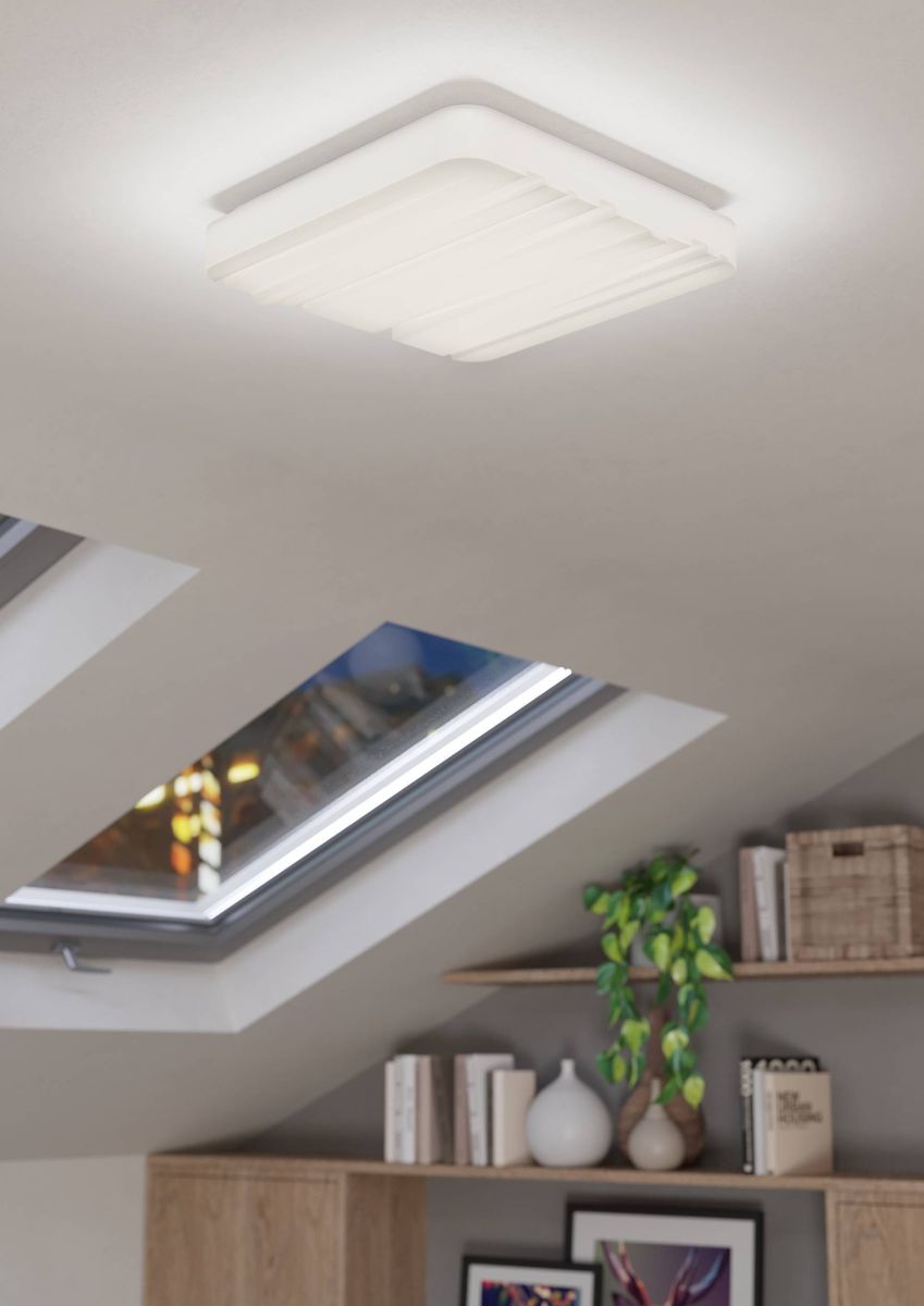 EGLO LED Deckenleuchte Ferentino 33 x 33 cm