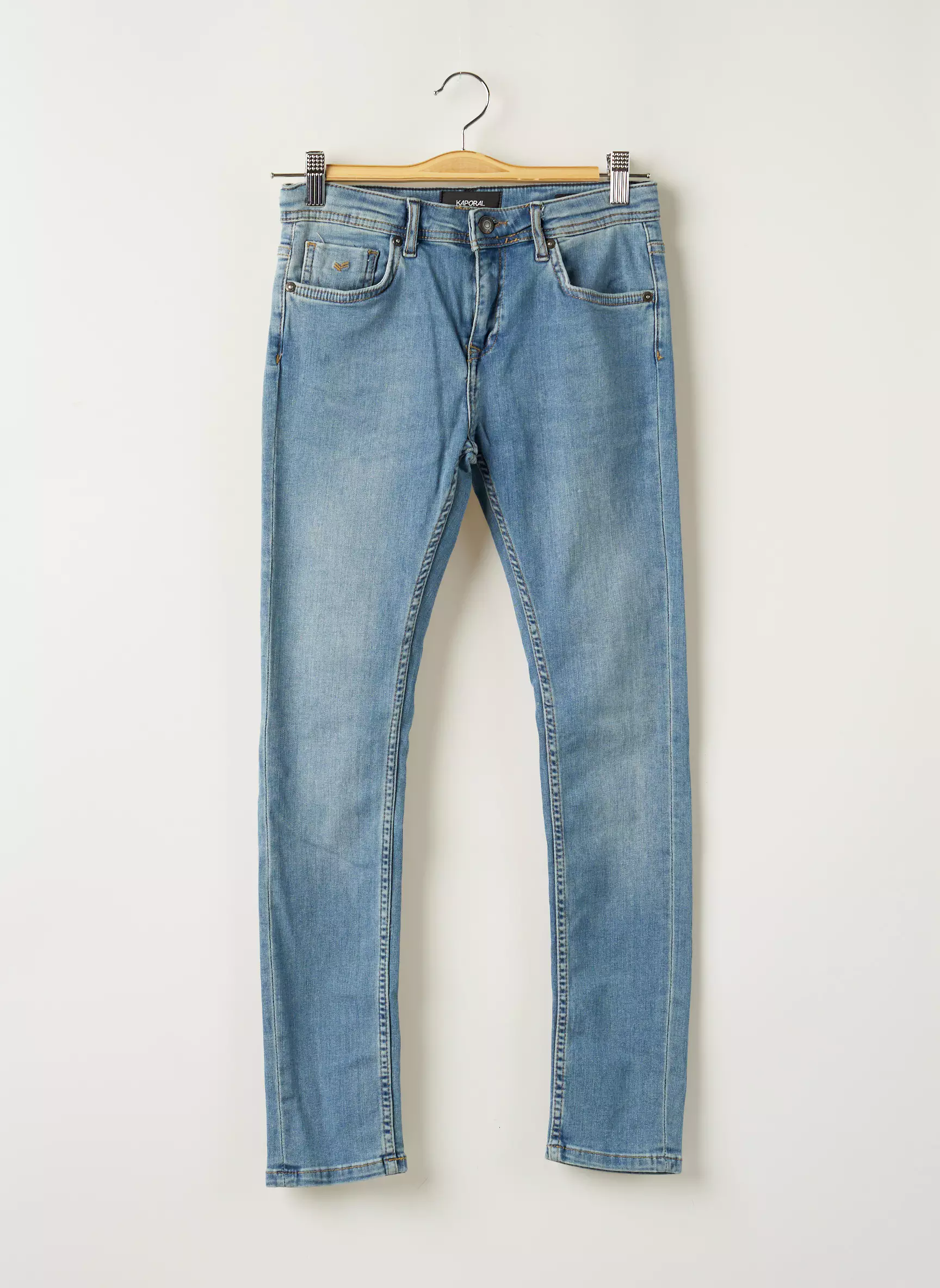 Kaporal Jeans Coupe Slim Garcon couleur bleu