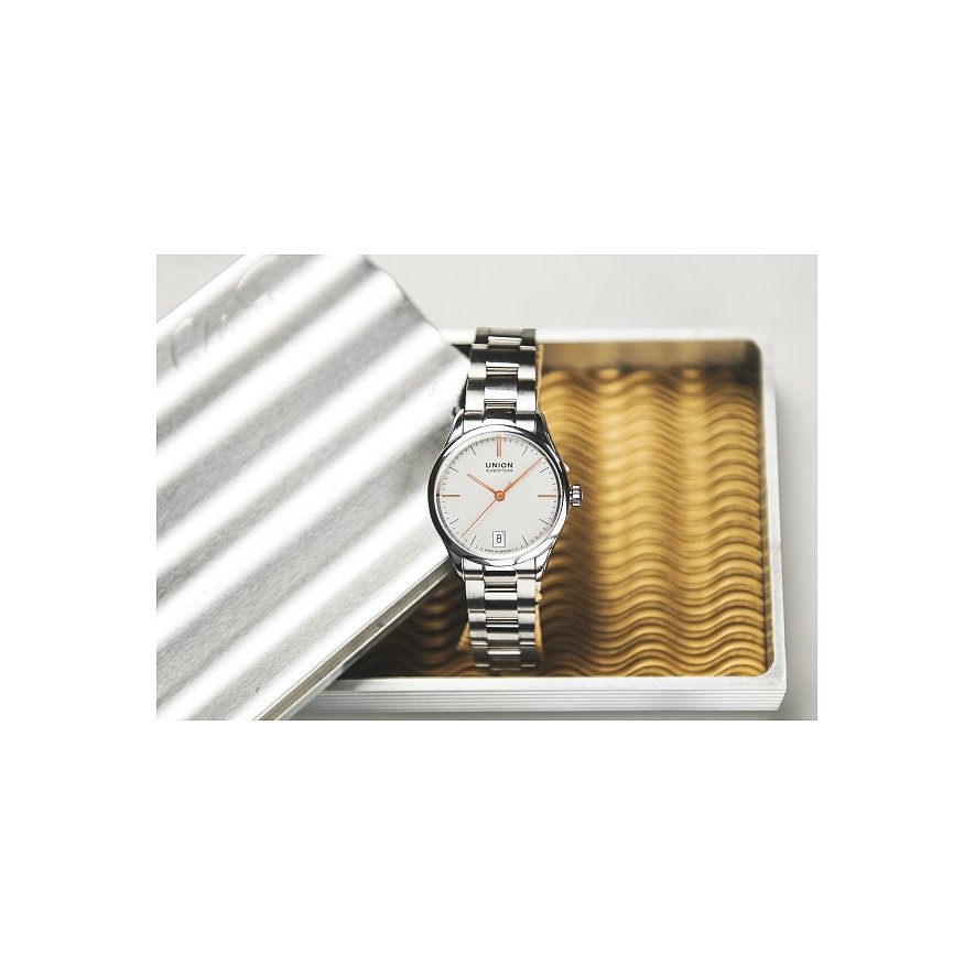 Union Glashütte Damenuhr Viro Datum 34 mm