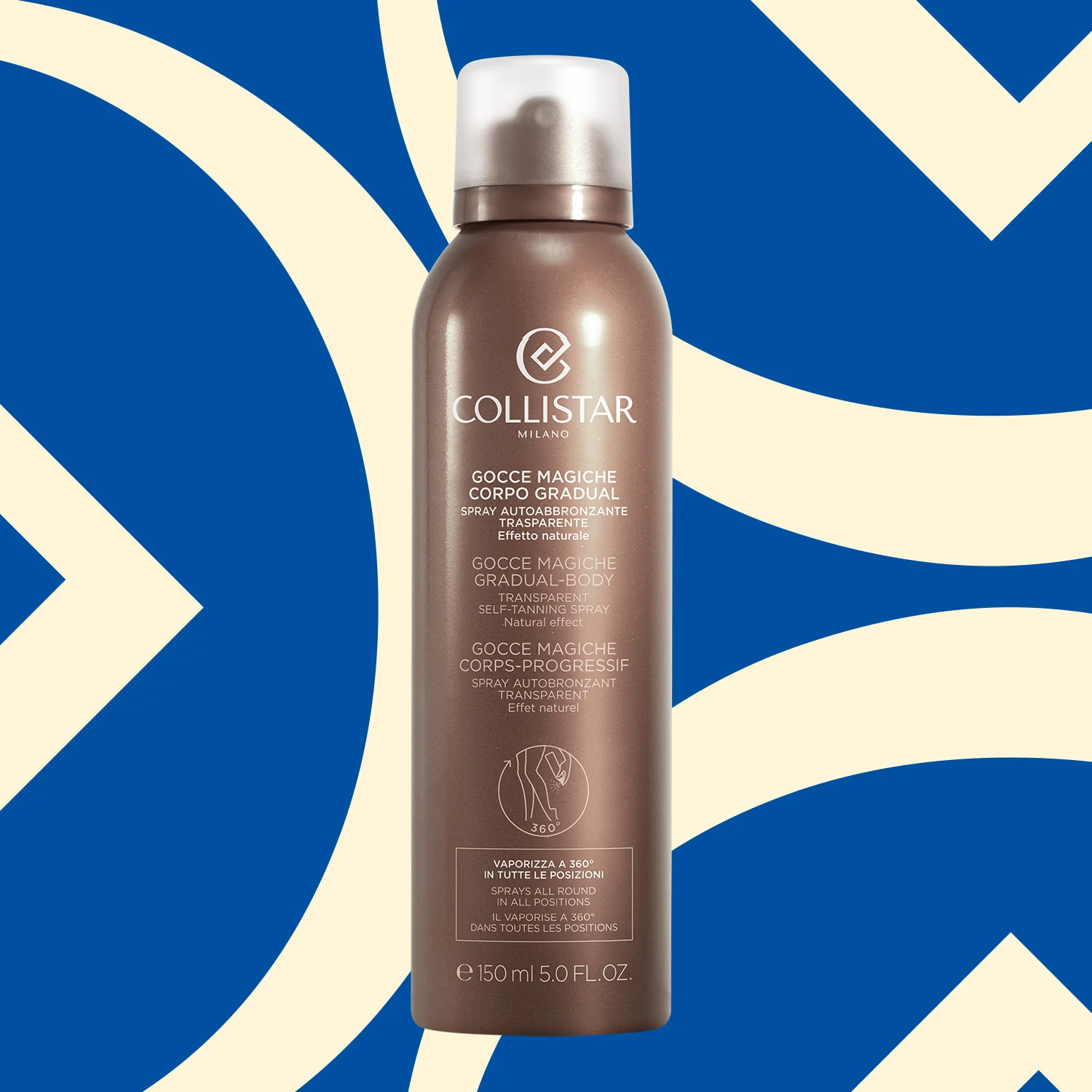 Sunless Tanning Magic -asteittain ruskettavat vartalotipat - itseruskettava vartalosuihke