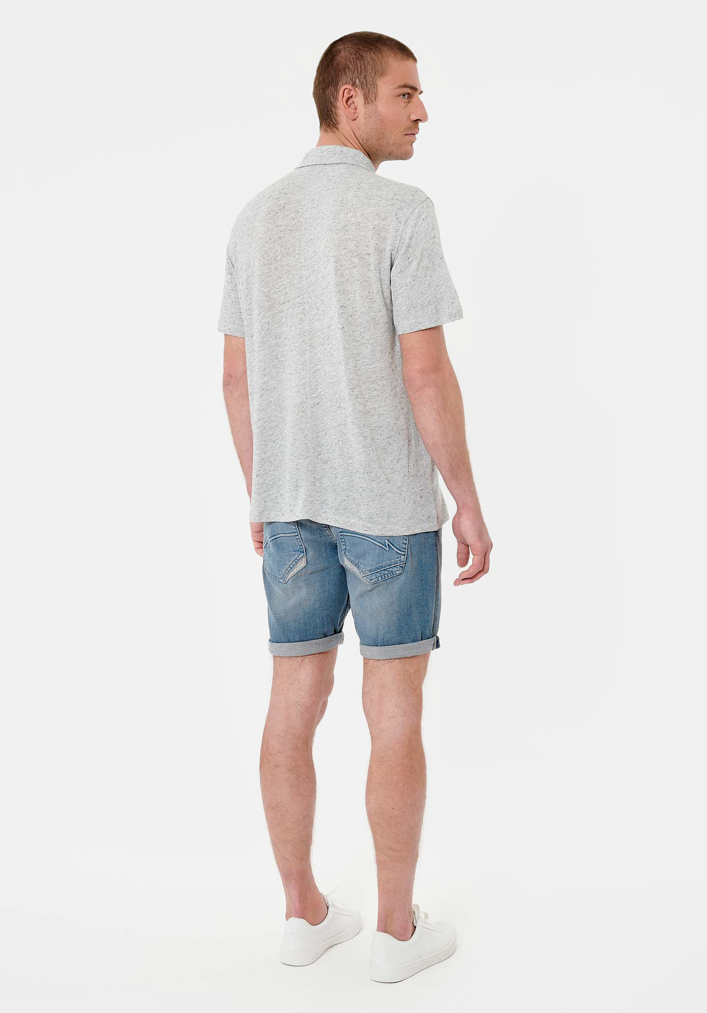SUM    Polo gris Homme